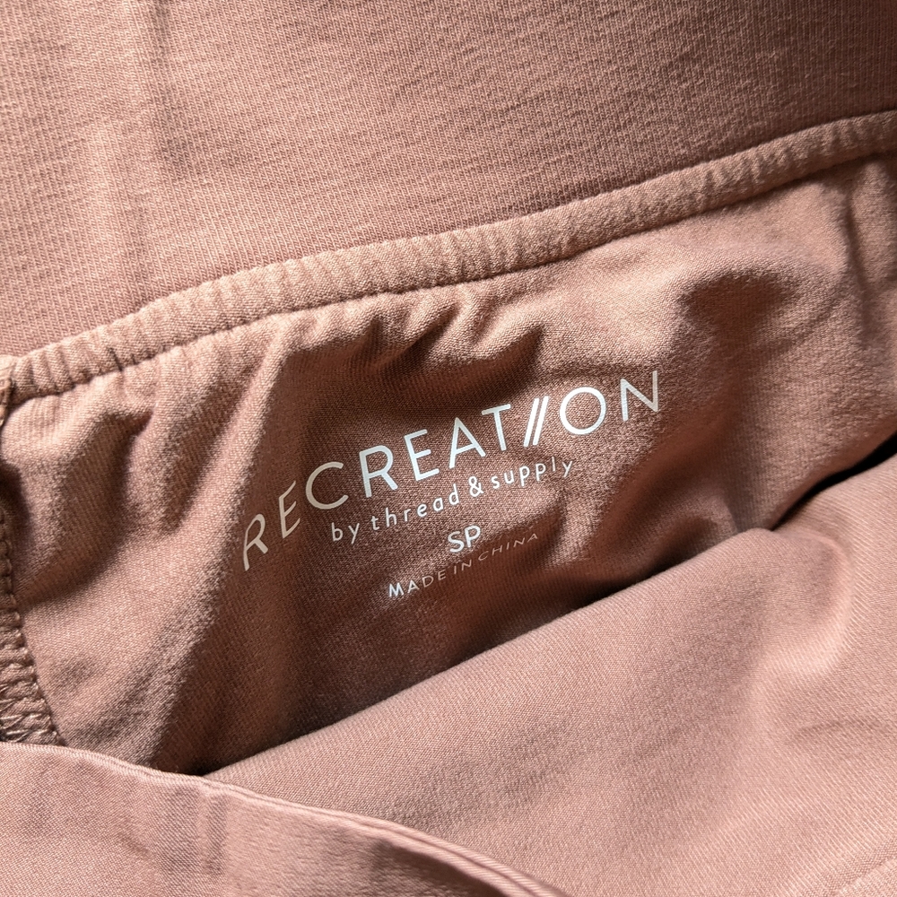 {Thread & Supply} Recreation Dusty Rose Skort - Picture 2 of 7